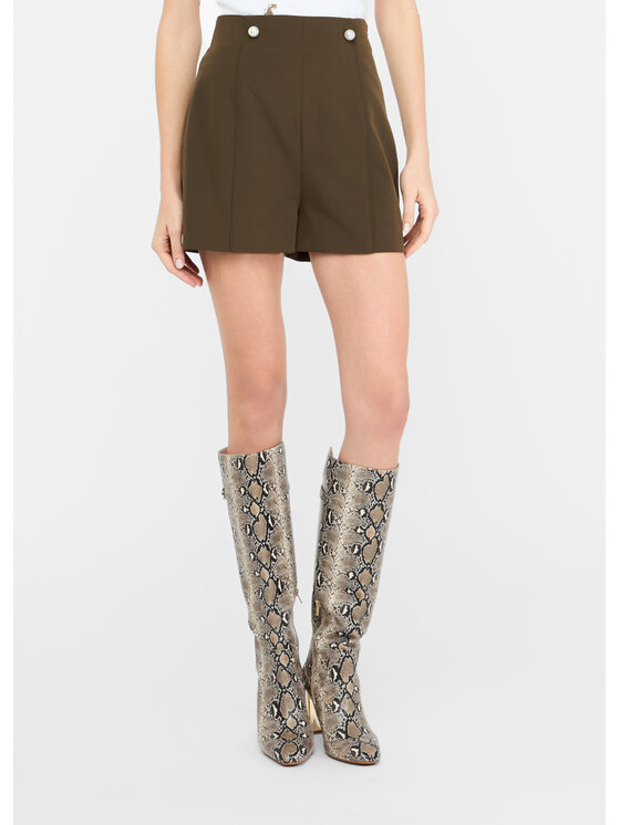 Liu Jo Liu Jo Pantaloncini CF5051T2200X0708 Verde Regular Fit