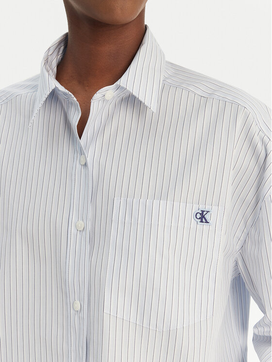 Calvin Klein Jeans Calvin Klein Jeans Košeľa LV047F105G Modrá Relaxed Fit