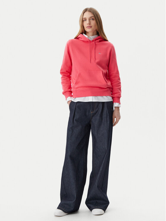 Tommy Jeans Tommy Jeans Світшот Flag DW0DW19958 Рожевий Regular Fit