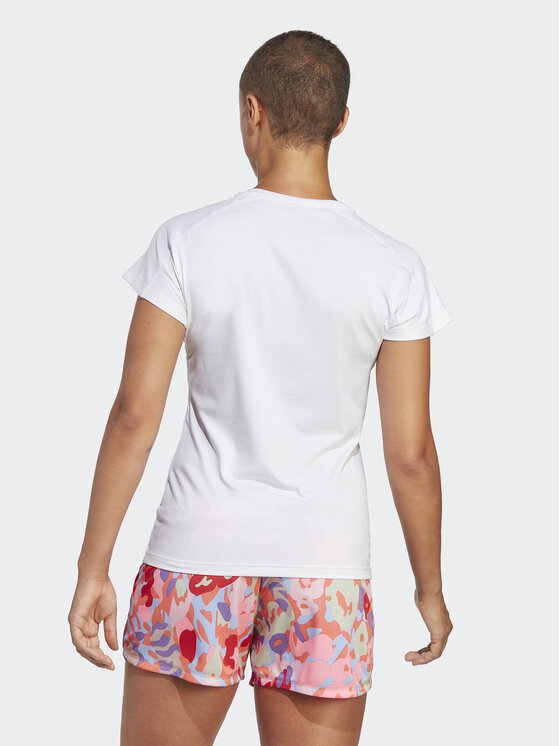 adidas adidas Tehniline särk Train Essentials HR7878 Valge Slim Fit