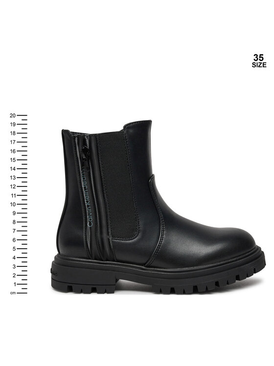 Calvin Klein Jeans Calvin Klein Jeans Μποτάκια Chelsea Boot V3A5-81019-1355 S Μαύρο