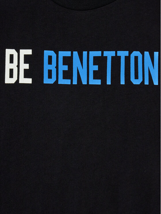 United Colors Of Benetton United Colors Of Benetton Bluse 3ATNC10EL Schwarz Regular Fit