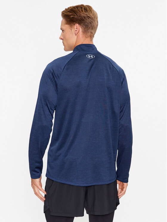 Under Armour Under Armour Longsleeve krekls Ua Tech 2.0 1/2 Zip 1328495 Zils Loose Fit