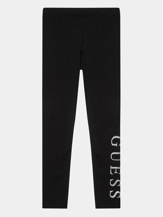 Guess Legingi J93B11 K82K0 Melns Slim Fit