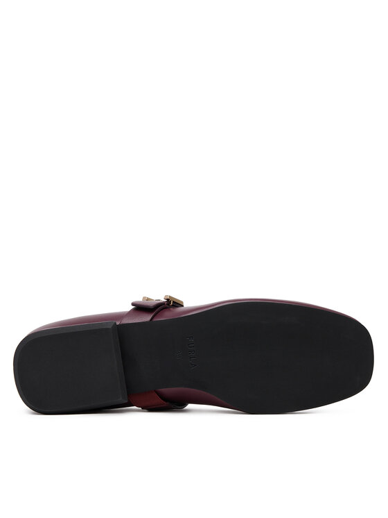 Furla Furla Nizki čevlji Chic Ballerina YJ70HIC X30000 AL 26700 Bordo rdeča