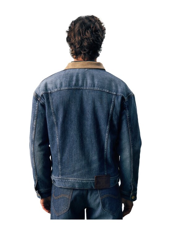 Lee Lee Kurtka jeansowa 112387706 Niebieski Regular Fit
