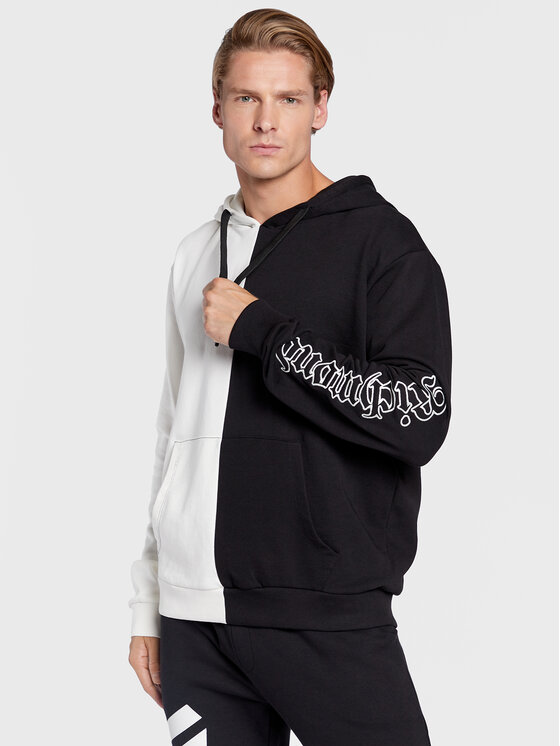 Pantalone Richmond X in felpa con logo in rilievo uomo