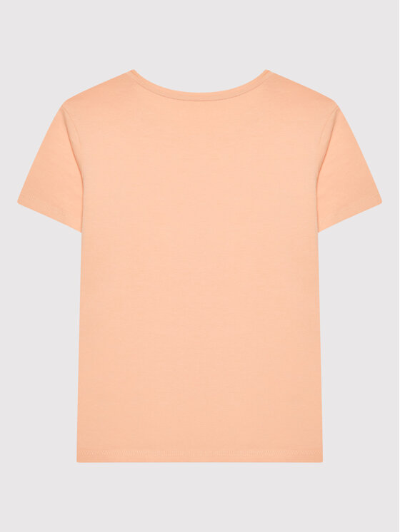 T-shirt J2YI00 K6YW1 Arancione Regular Fit