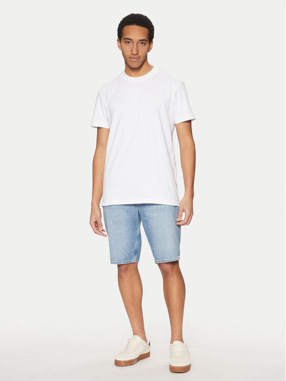 Calvin Klein Jeans Calvin Klein Jeans Póló J30J326683 Fehér Regular Fit