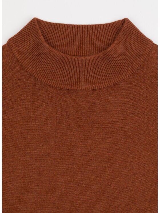Pako Lorente Pako Lorente Sweter P25WN-2X-028 Pomarańczowy Classic Fit
