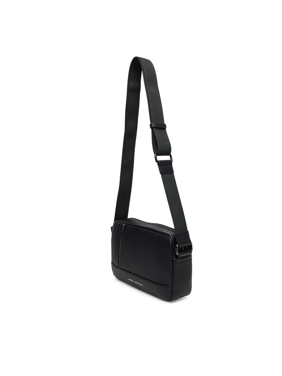 Tommy Hilfiger Tommy Hilfiger Τσαντάκι Th Central Ew Reporter AM0AM13635 Μαύρο