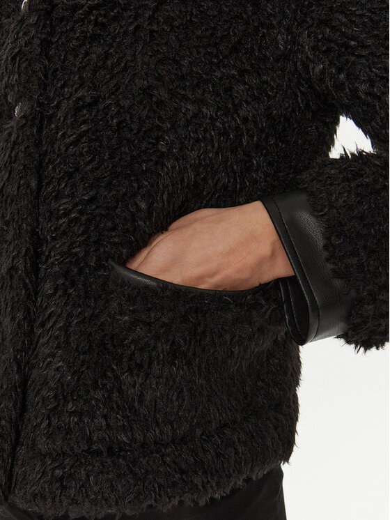 Patrizia Pepe Patrizia Pepe Γούνα 2O0142/E054-K103 Μαύρο Regular Fit