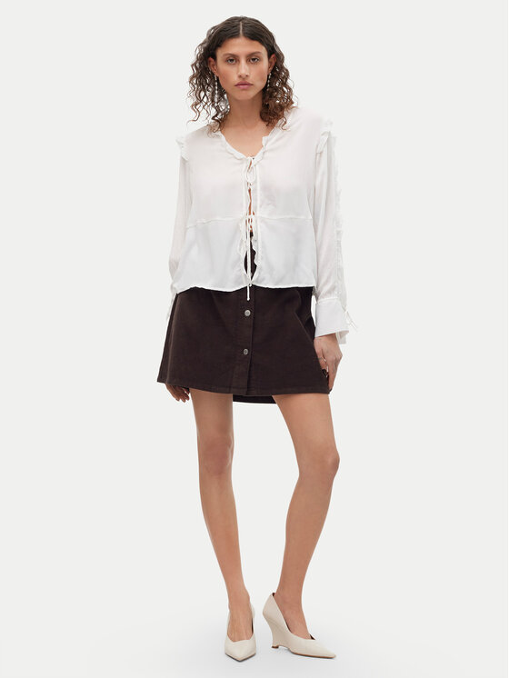 Vero Moda Vero Moda Minigonna Etta 10315342 Marrone Regular Fit