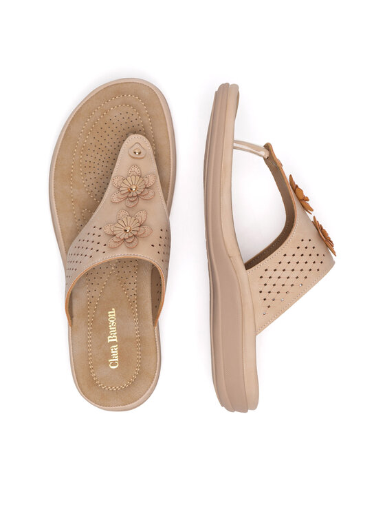 Clara Barson Clara Barson Flip-flops WYL0510-26 Bézs