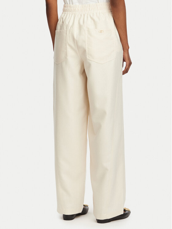 Liu Jo Sport Liu Jo Sport Pantaloni da tuta TA6192 T327A Beige chiaro Loose Fit