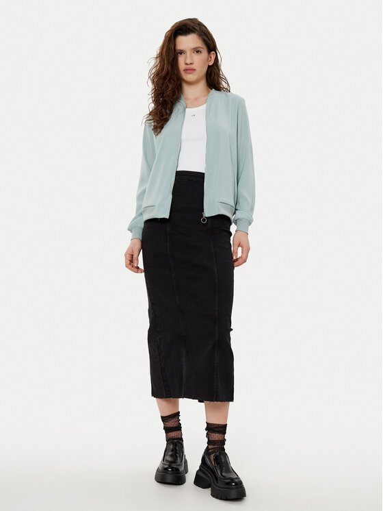 Vero Moda Vero Moda Μπόμπερ μπουφάν Coco 10245734 Γκρι Regular Fit