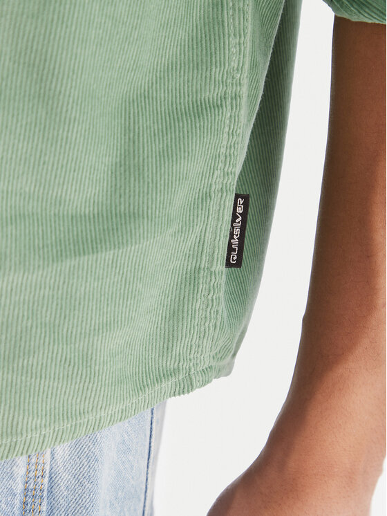 Quiksilver Quiksilver Košeľa Smoke Trail EQYWT04652 Zelená Regular Fit