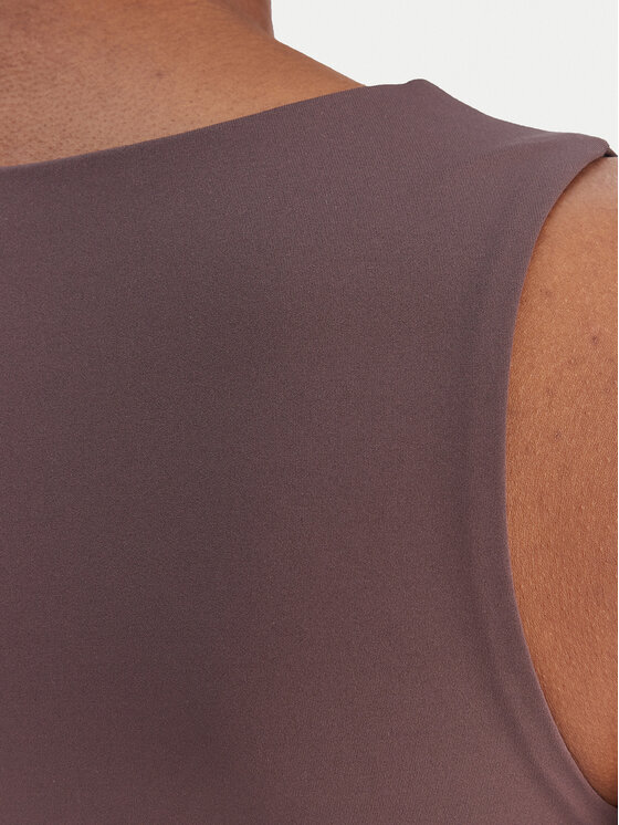 Marella Marella Top Emme by Marella Tiglio 2615941051 Pruun Slim Fit