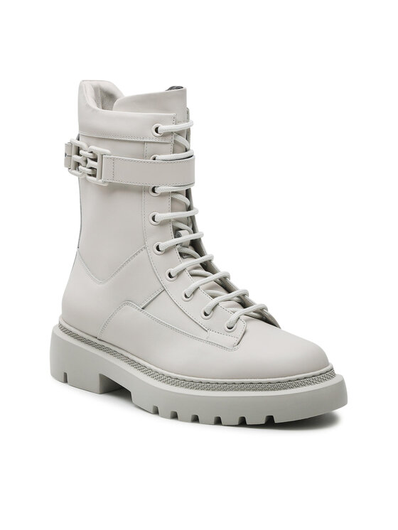 Bally Bally Черевики туристичні Gioele Flat 6301558 Білий