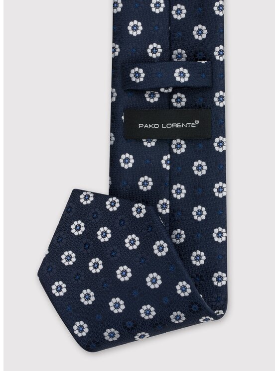 Pako Lorente Pako Lorente Krawat P24SF-KX-008 Granatowy