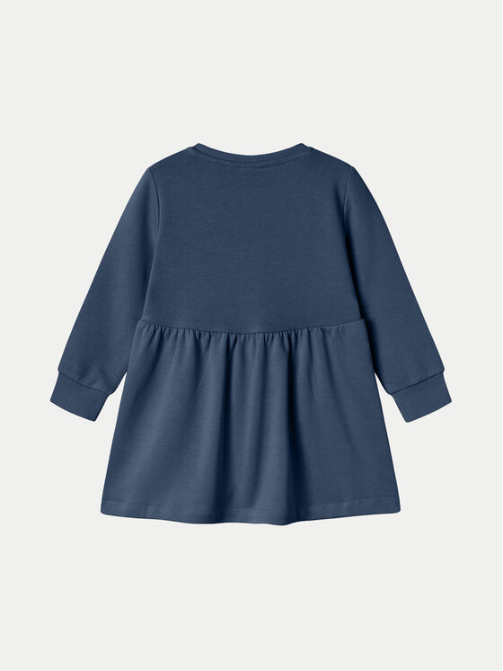 NAME IT NAME IT Strickkleid 13231933 Dunkelblau Relaxed Fit