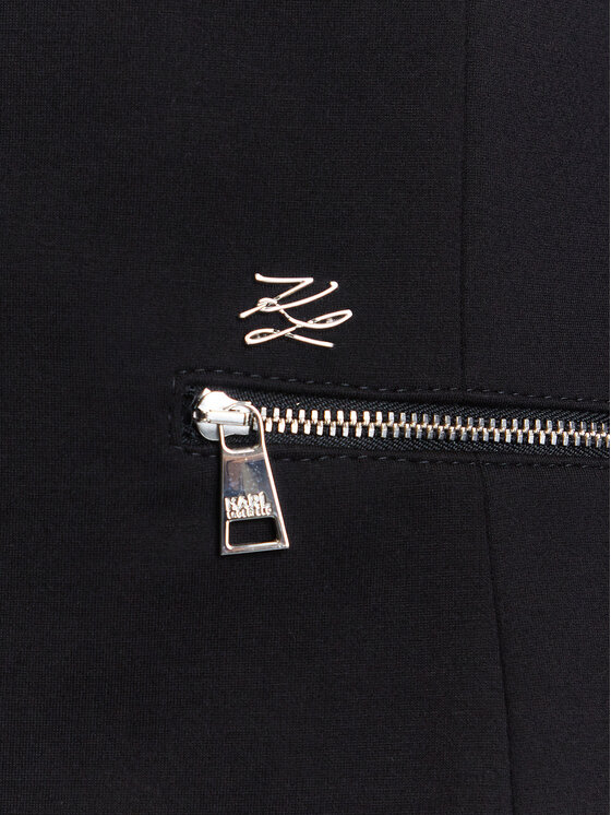 KARL LAGERFELD KARL LAGERFELD Sako A3W14040 Černá Slim Fit