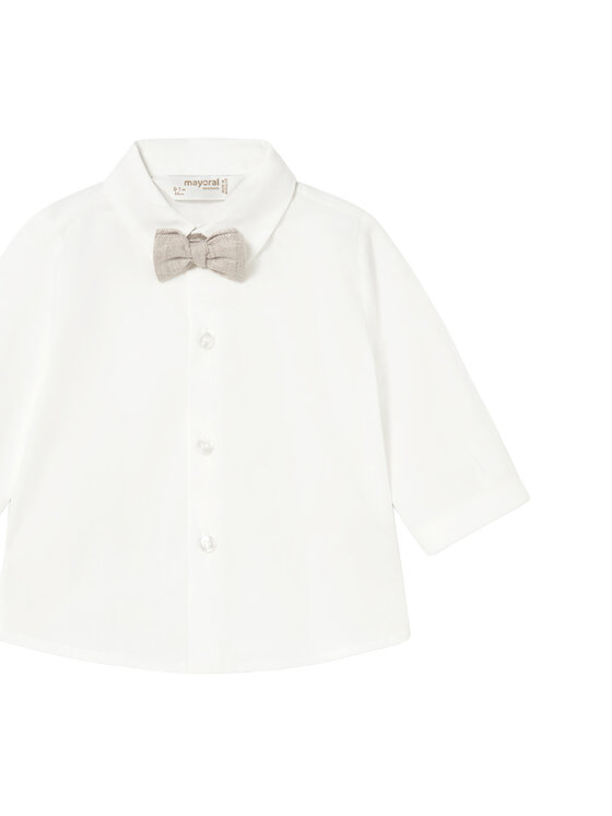 Mayoral Mayoral Camicia 1101 Écru Regular Fit