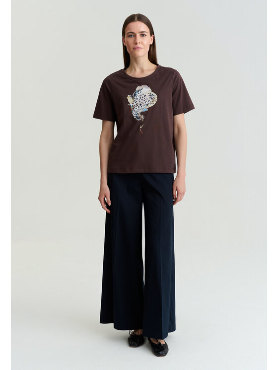 TATUUM TATUUM T-Shirt LANDA Brązowy Classic Fit