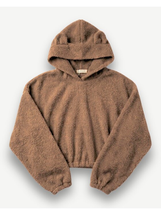 MissDenim MissDenim Polar Teddy Bear Brązowy Oversize