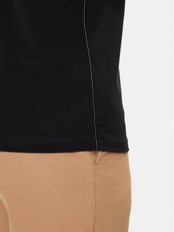 KARL LAGERFELD KARL LAGERFELD T-särk 755050 554221 Must Regular Fit