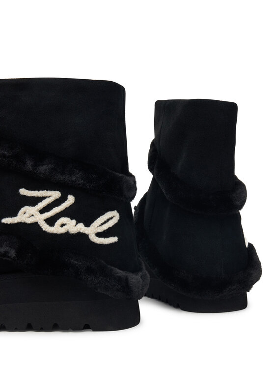 KARL LAGERFELD KARL LAGERFELD Sněhule Skylar KL48652 Černá