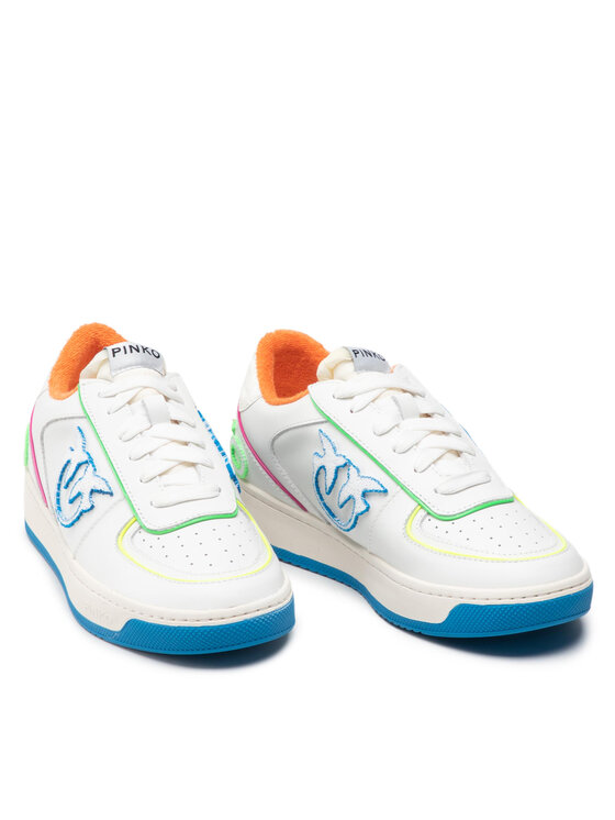 PINKO Pinko Sneakersy Dondy 1 Basket Sneaker PE 22 PLKS1 1H2110 Y853 Bílá