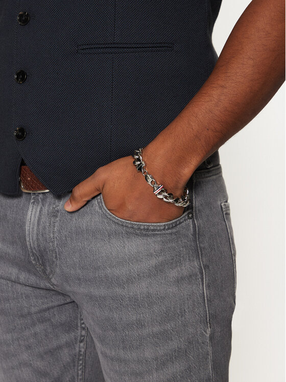 Tommy Hilfiger Tommy Hilfiger Zapestnica 2700261 Srebrna