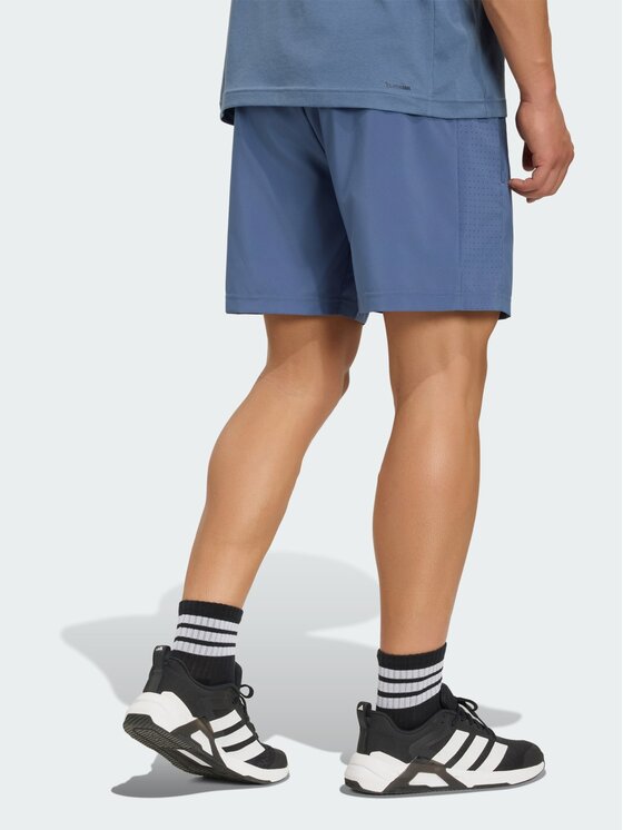 adidas adidas Szorty sportowe 158827 Niebieski jasny Regular Fit