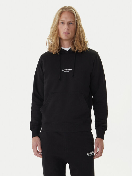 Jack & Jones Jack & Jones Tepláková súprava Soho 12288673 Čierna Relaxed Fit