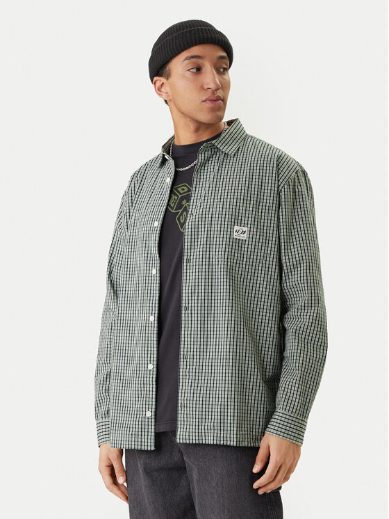 DC Shoes DC Shoes Hemd Game OnEDYWT03263 Grün Regular Fit