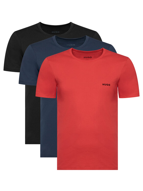 HUGO HUGO Set od 3 majice 50532811 Šarena Regular Fit