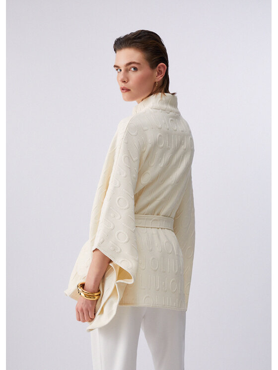Liu Jo Liu Jo Poncho 2A6003T0300X0757 Bianco Regular Fit