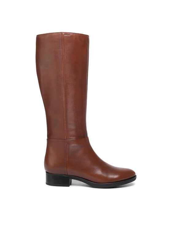 Geox Geox Cizme lungi riding D Felicity D D84G1D 00043 C0013 Maro