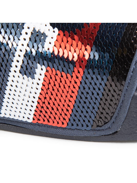Tommy Hilfiger Tommy Hilfiger Ciabatte Sequins Pool Slide FW0FW04802 Blu scuro