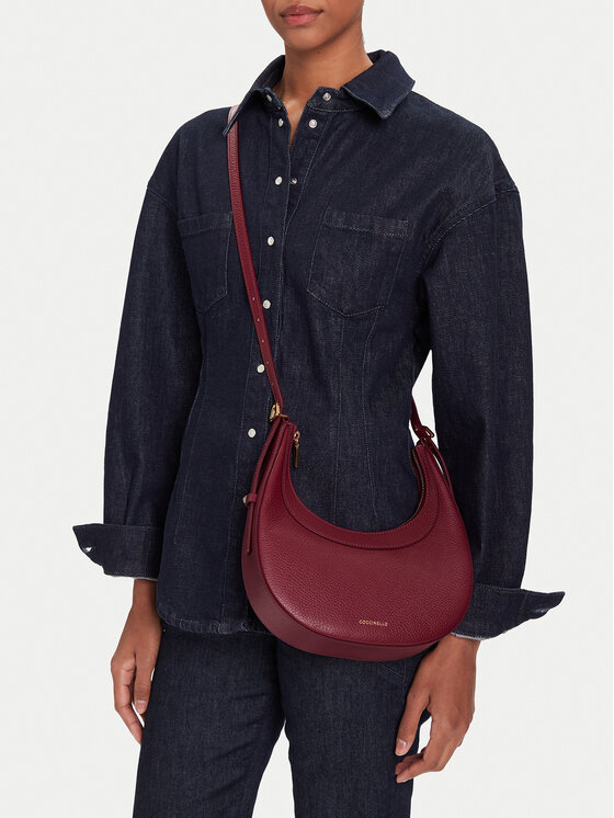 Coccinelle Coccinelle Handtasche PIP Coccinellewhisper E5 PIP 53 01 01 Dunkelrot