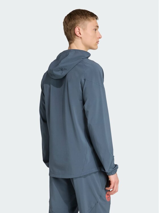 adidas adidas Kurtka wielofunkcyjna 152637 Szary Slim Fit