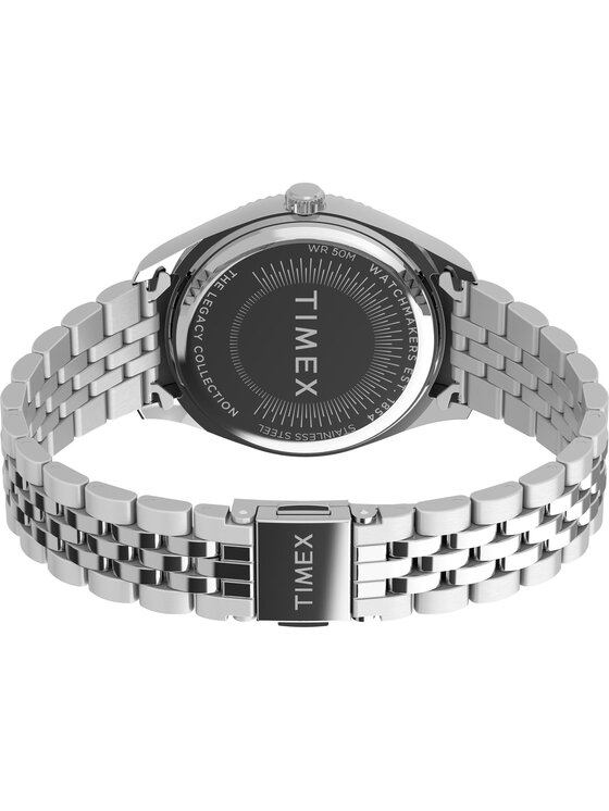 Timex Timex Zegarek TW2Y20100 Srebrny
