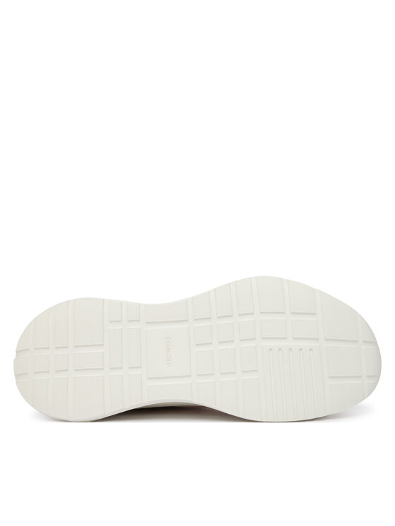 Calvin Klein Calvin Klein Sneakersy Light Eva Run Sock Mesh HW0HW03023 Beżowy