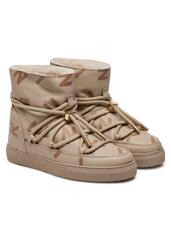 Inuikii Inuikii Čizme za snijeg Full Leather 75202-088 Bež