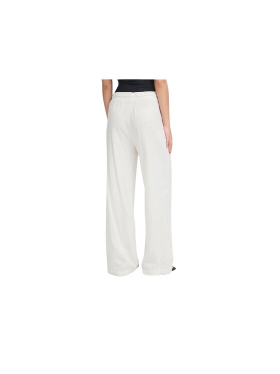 ICHI ICHI Pantaloni da donna Pantalone lino pa fl Bianco Regular Fit