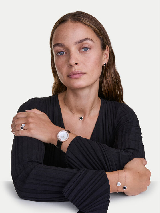 Daniel Wellington Daniel Wellington Laikrodis Crystalline Bezel 32 DW00100827 Rožinis auksas