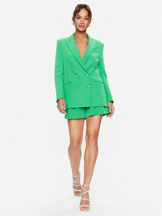Chiara Ferragni Chiara Ferragni Marynarka 74CBQ711 Zielony Regular Fit