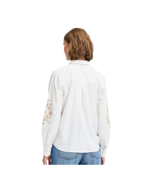 b.young b.young Camicia Camicia byhetila shirt 3 Bianco Regular Fit