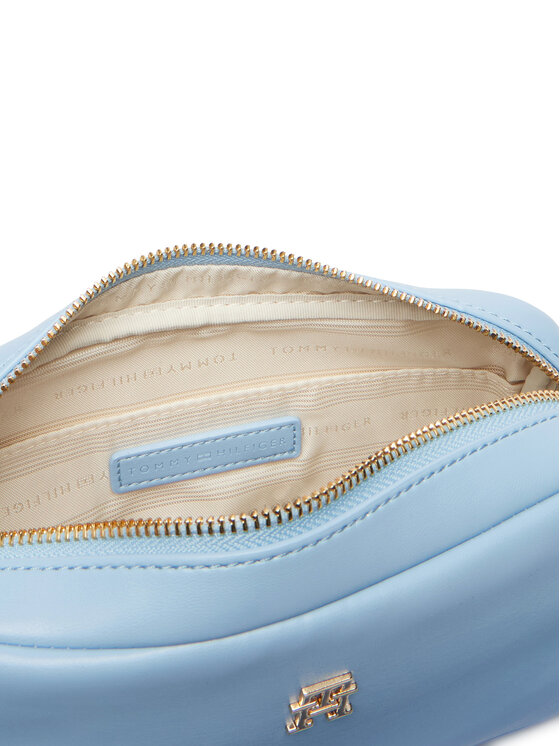 Tommy Hilfiger Tommy Hilfiger Kabelka Th Essential Camera Bag AW0AW18370 Světle modrá